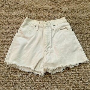 High-Waisted Wrangler Shorts